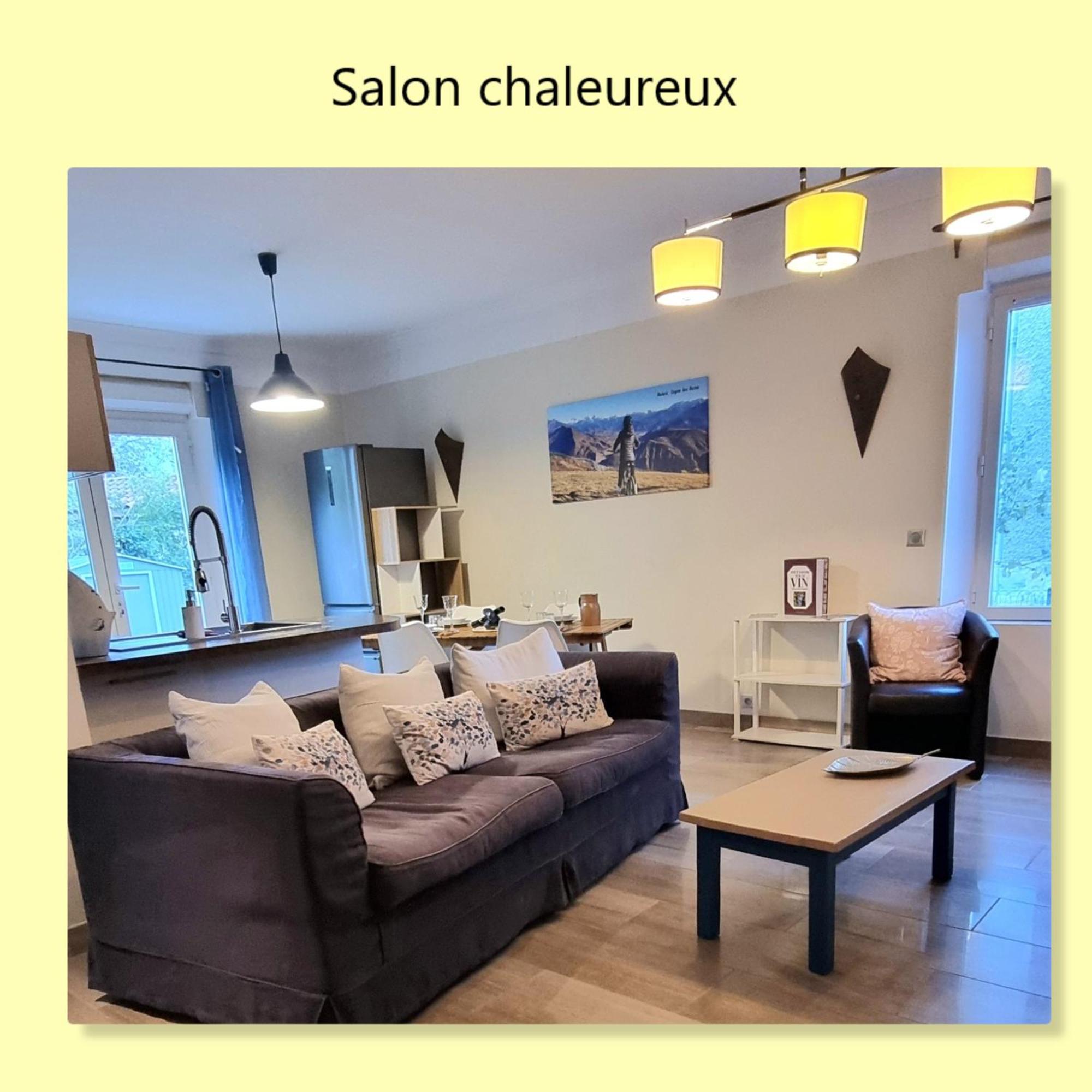 Charmant T3 Avec Piscine 디뉴레뱅 외부 사진