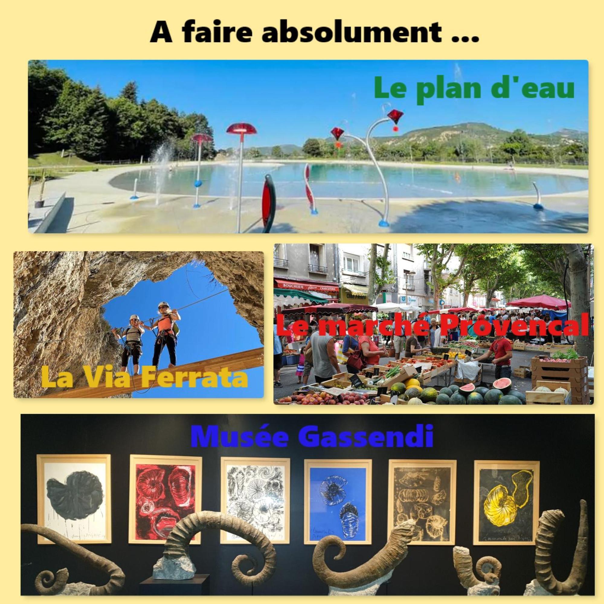 Charmant T3 Avec Piscine 디뉴레뱅 외부 사진